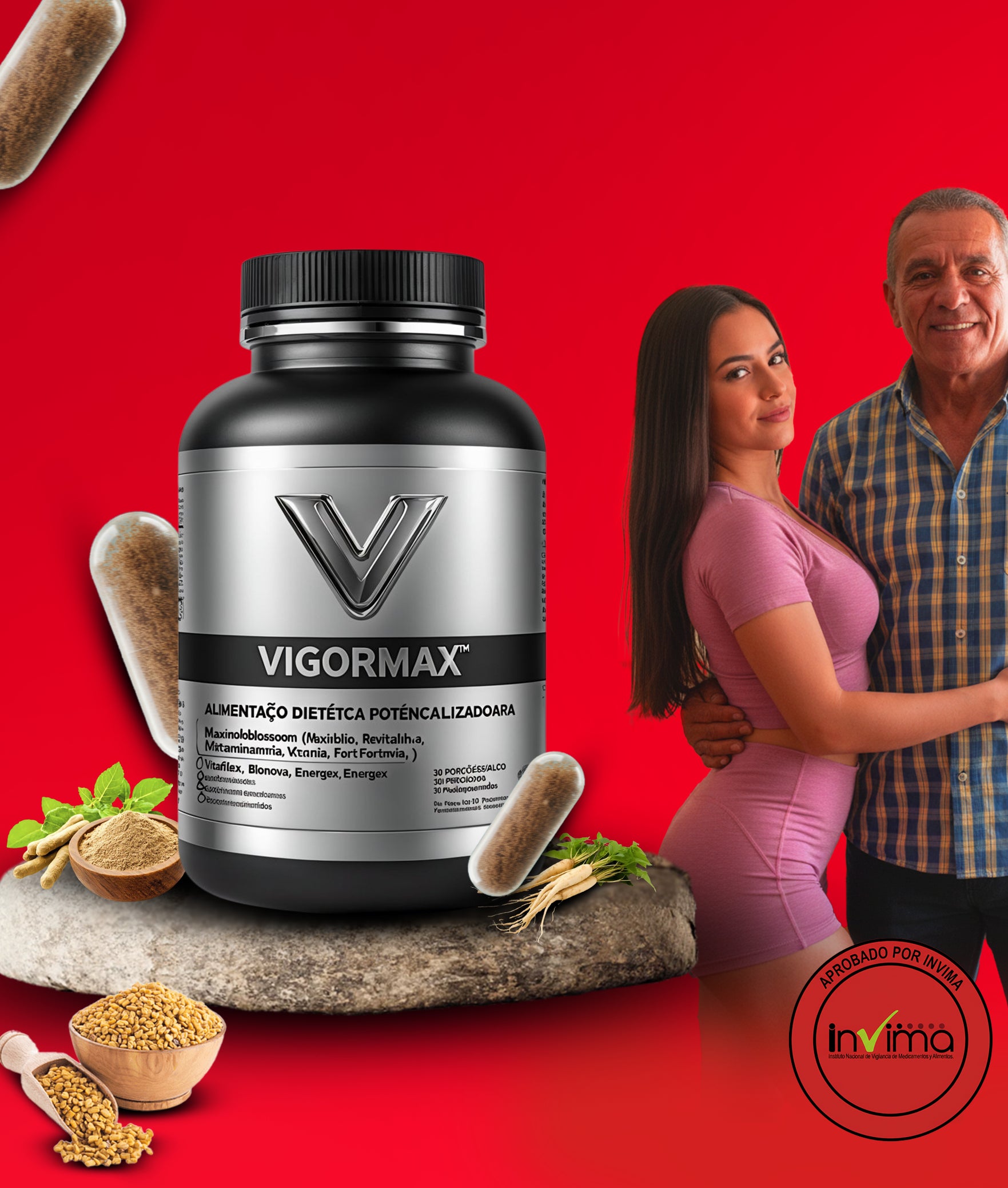 VIGOR  MAX™ - Potencia Masculina y Desempeño 🔥